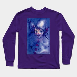 CLOWN IN PURPLE Long Sleeve T-Shirt